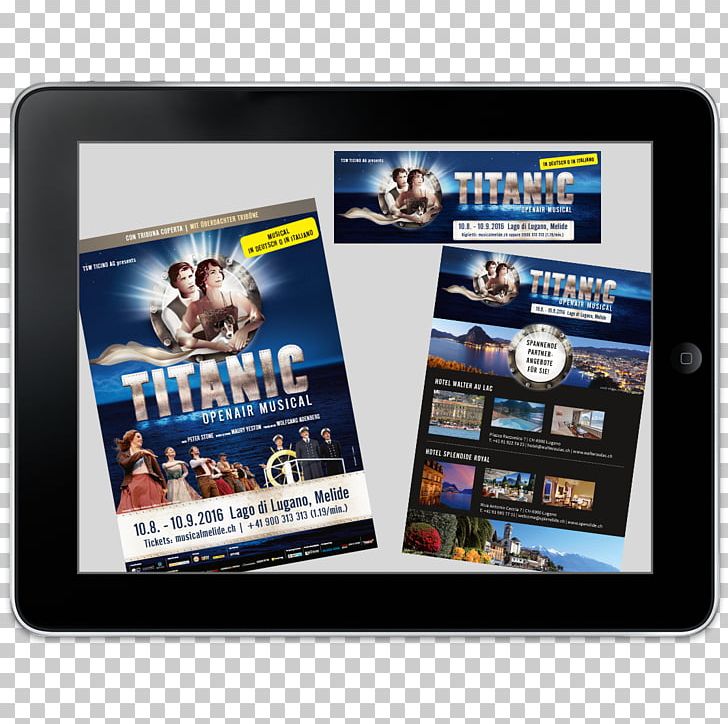 Titanic Display Advertising Electronics Pamphlet PNG, Clipart, Advertising, Brand, Brochure, Conflagration, Customer Magazine Free PNG Download