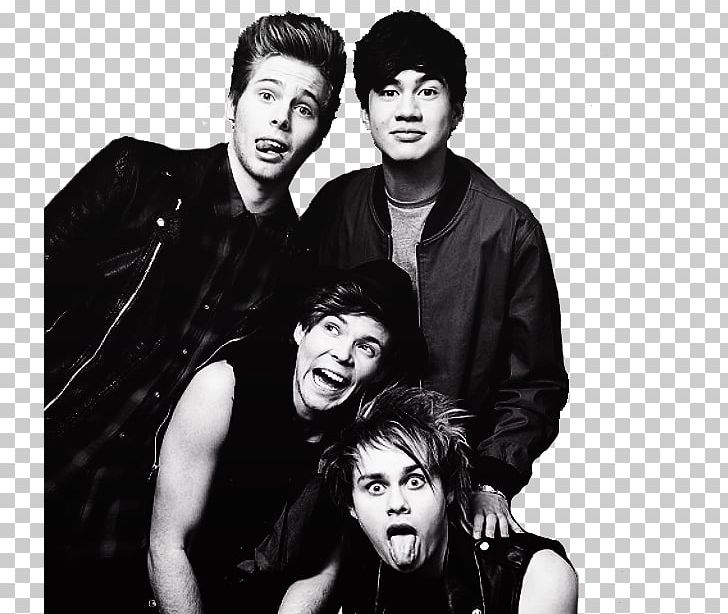 Luke Hemmings Ashton Irwin 5 Seconds Of Summer Michael Clifford Lock Screen PNG, Clipart, 5 Seconds Of Summer, 5 Sos, Ashton Irwin, Black And White, Calum Hood Free PNG Download