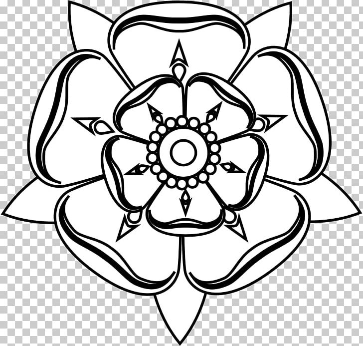 Tudor Rose White Rose Of York Drawing PNG, Clipart, Artwork, Black And White, Circle, Clip Art, Coloring Book Free PNG Download