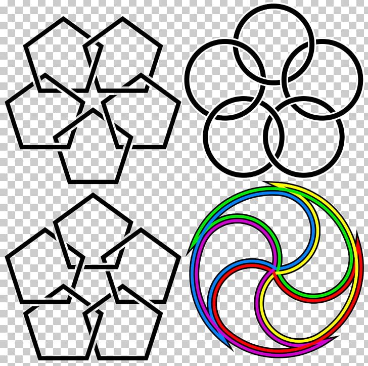 Symmetry Circle Trefoil Knot Mathematics PNG, Clipart, Angle, Area, Black And White, Chain, Circle Free PNG Download