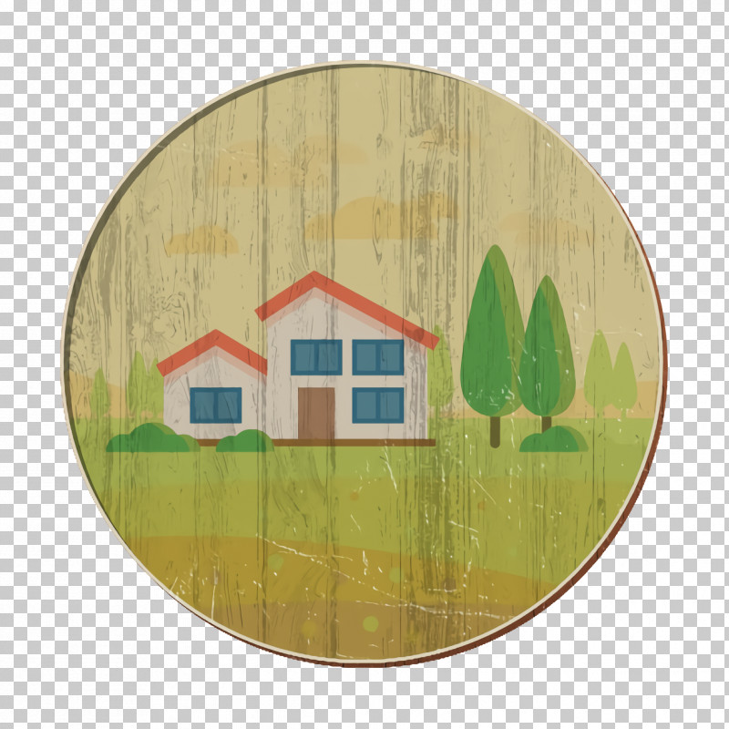 Home Icon Tree Icon Landscapes Icon PNG, Clipart, Barn, Building, Cottage, Dishware, Green Free PNG Download