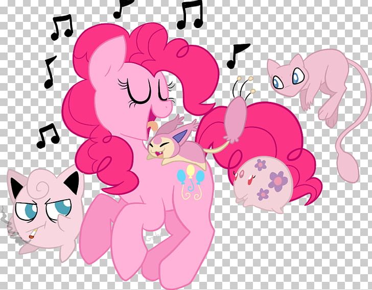 Pony Pinkie Pie Mew Jigglypuff Pokémon PNG, Clipart, Cartoon, Cigarette, Crossover, Fantasy, Fictional Character Free PNG Download