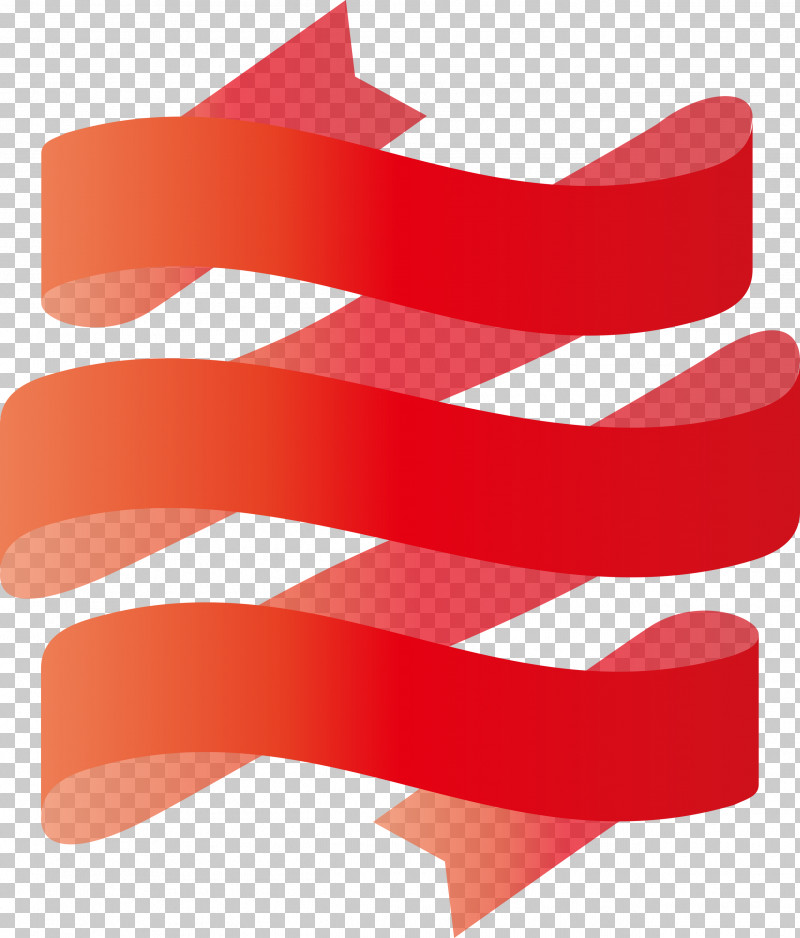 Ribbon PNG, Clipart, Geometry, Line, Mathematics, Meter, Red Free PNG Download