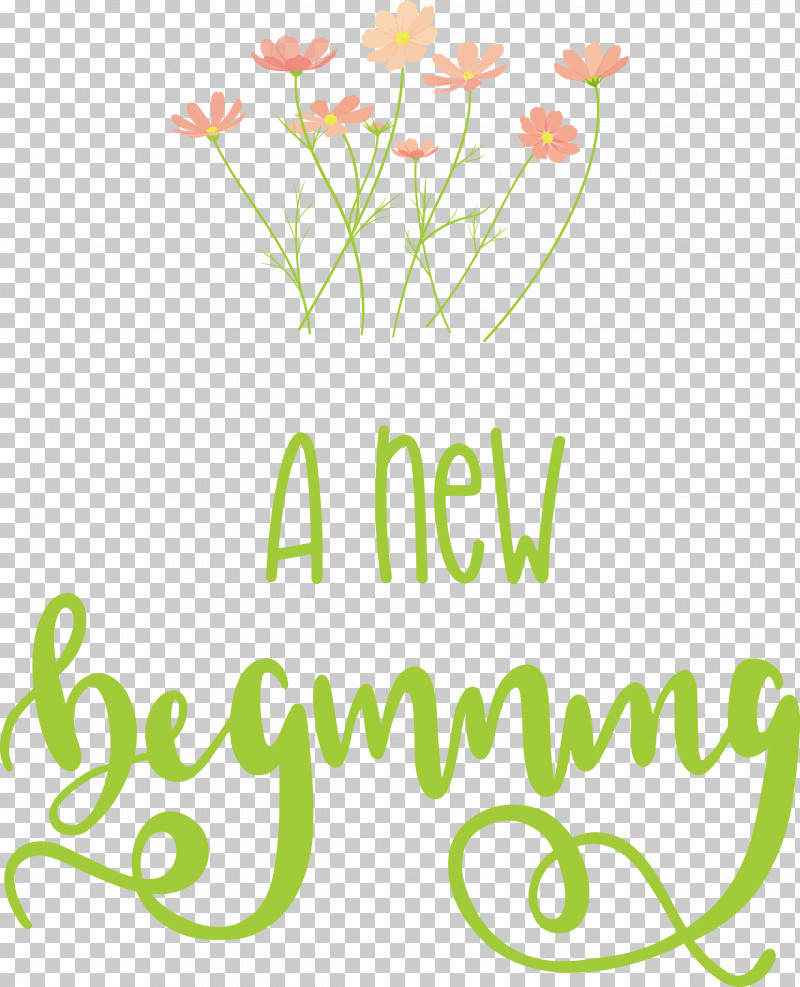 A New Beginning PNG, Clipart, Cut Flowers, Floral Design, Flower, Line, Logo Free PNG Download