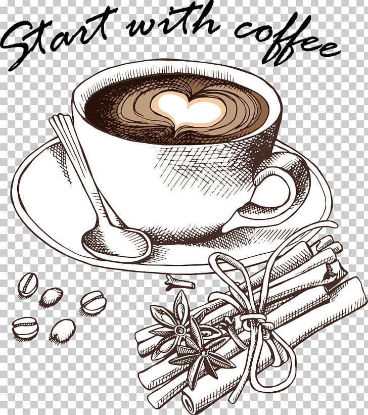 Coffee Tea Croissant PNG, Clipart, Anise Vector, Black And White, Cake, Coffee Shop, Croissant Free PNG Download