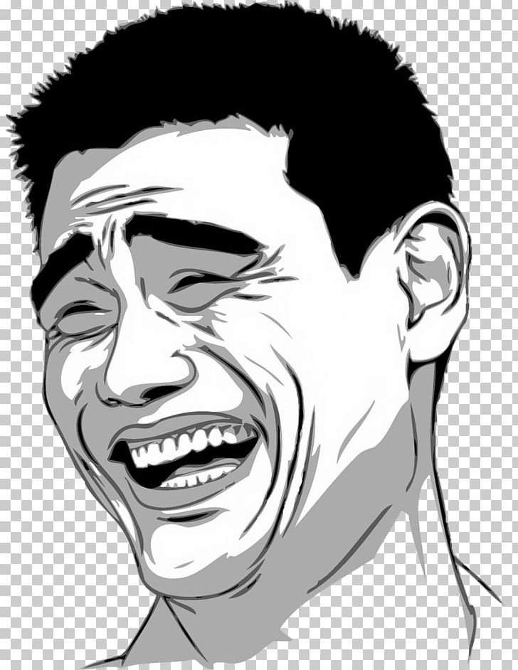 Yao Ming Chinese Basketball Association Meme Shanghai Sharks Trollface PNG, Clipart, Art, Cartoon, Celebrities, Drawing, Ear Free PNG Download