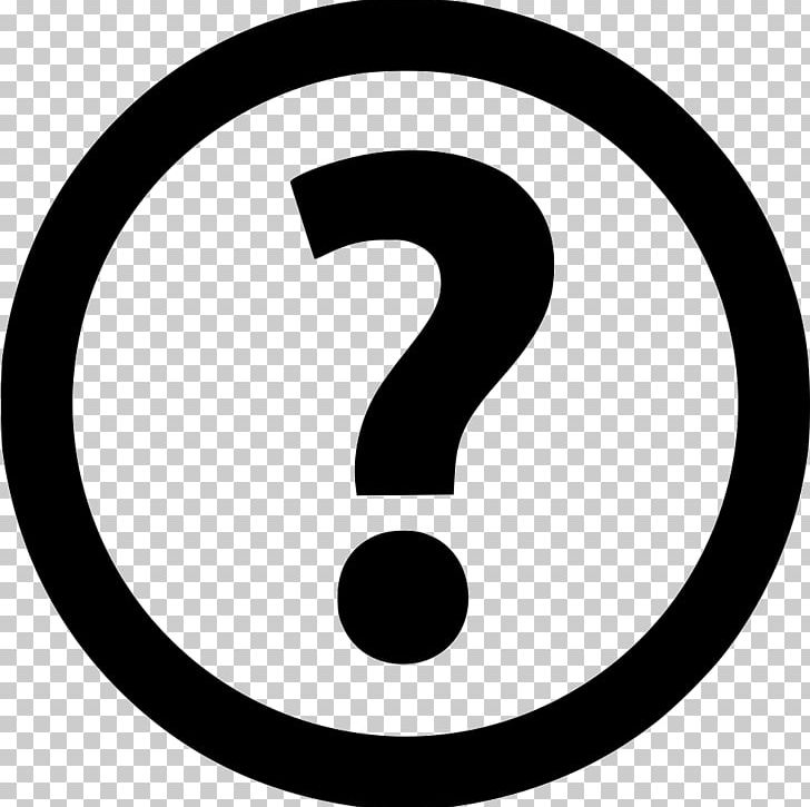 Computer Icons Question Mark PNG, Clipart, Area, Black And White, Brand, Cdr, Circle Free PNG Download