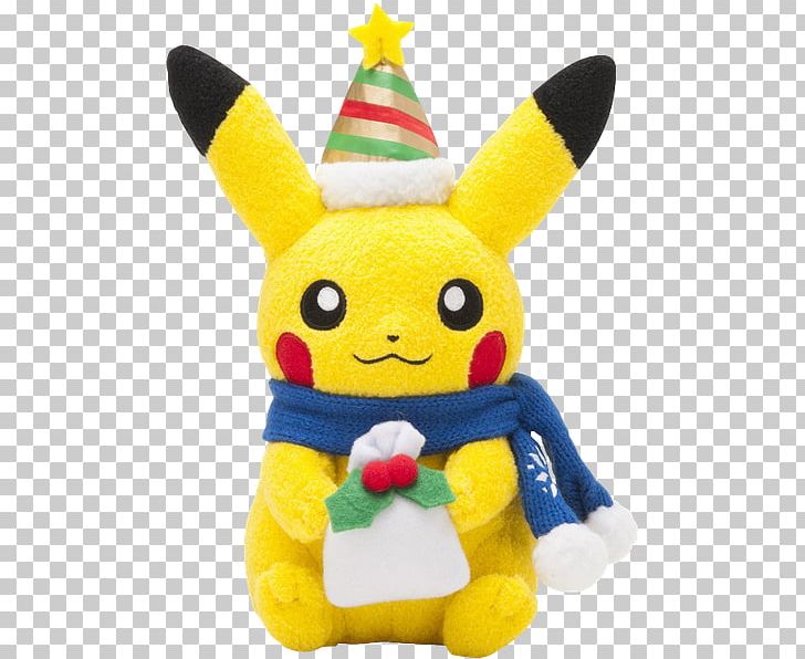 Plush Pikachu Pokémon GO Stuffed Animals & Cuddly Toys PNG, Clipart, Amp, Baby Toys, Christmas, Cuddly Toys, Doll Free PNG Download