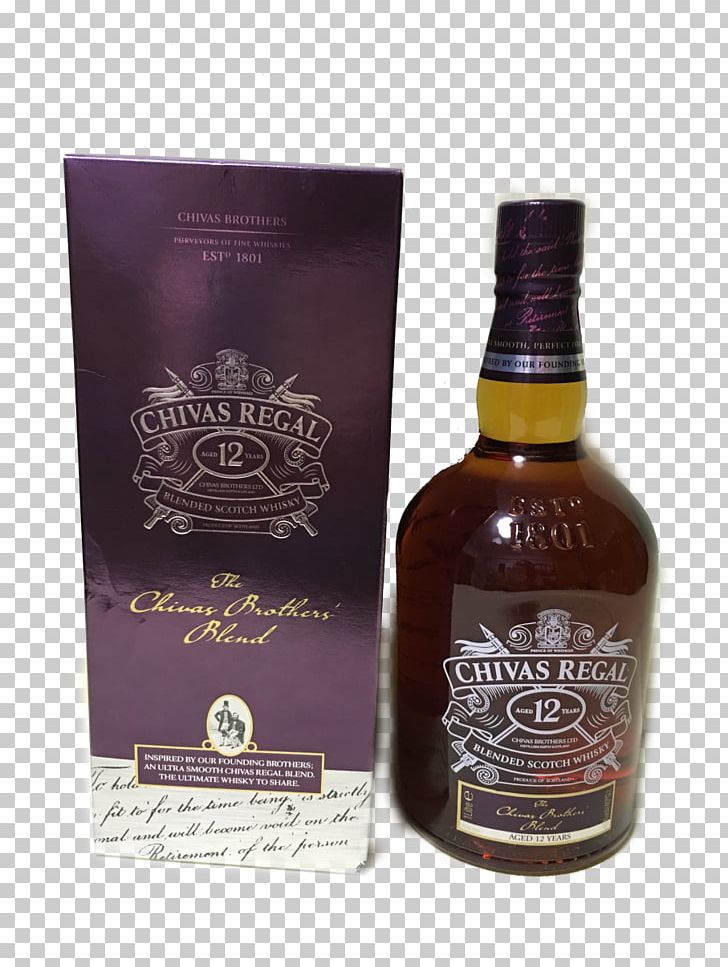 Liqueur Chivas Regal Blended Whiskey Scotch Whisky PNG, Clipart, Alcoholic Beverage, Blended Whiskey, Bottle, Chivas Regal, Civasregal Free PNG Download