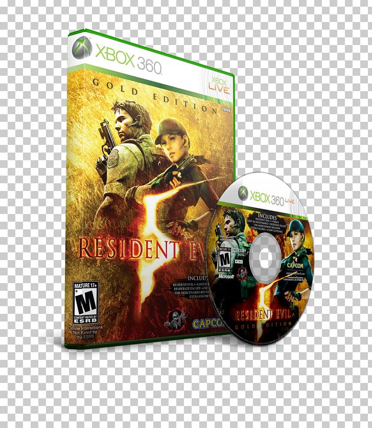 Resident Evil 5 Xbox 360 Resident Evil: Operation Raccoon City Resident Evil  4, Xbox Live Indie Games, gadget, video Game png