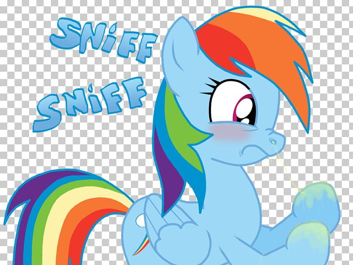 Rainbow Dash Pony Sneeze Nose Art PNG, Clipart, Anime, Area, Art, Blue, Cartoon Free PNG Download