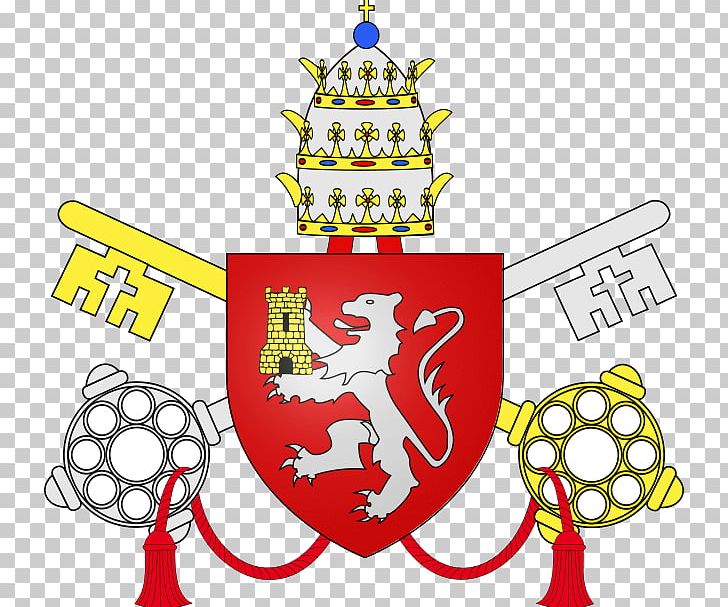 Coat Of Arms Pope Papal Coats Of Arms Crest Catholicism PNG, Clipart, Area, Catholicism, Coat Of Arms, Crest, Line Free PNG Download