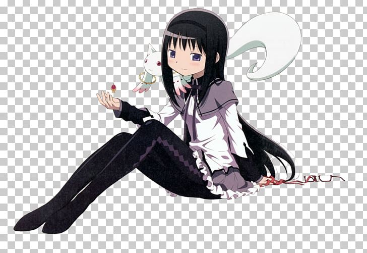 Homura Akemi Kyubey Madoka Kaname Character Female PNG, Clipart, Anime, Aniplex, Aniplex Of America, Black Hair, Character Free PNG Download
