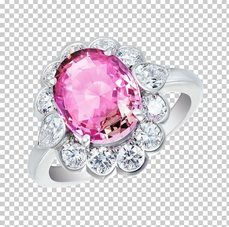 Sapphire Engagement Ring Ruby Padparadscha PNG, Clipart, Body Jewelry, Carat, Colored Gold, Diamond, Diamond Cut Free PNG Download