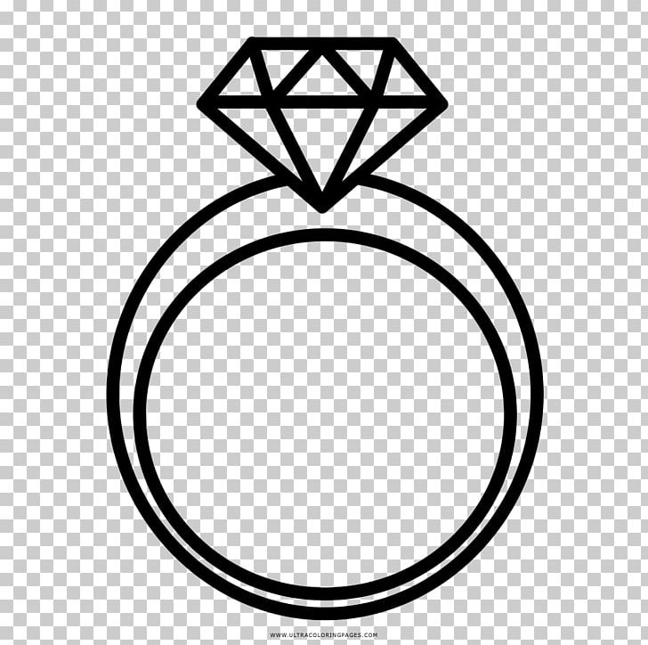 Wedding Ring Drawing Diamond Engagement Ring PNG, Clipart, Area, Black, Black And White, Body Jewelry, Child Free PNG Download