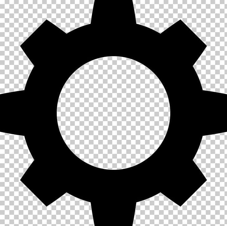Computer Icons Gear PNG, Clipart, Artwork, Black, Black And White, Circle, Computer Icons Free PNG Download