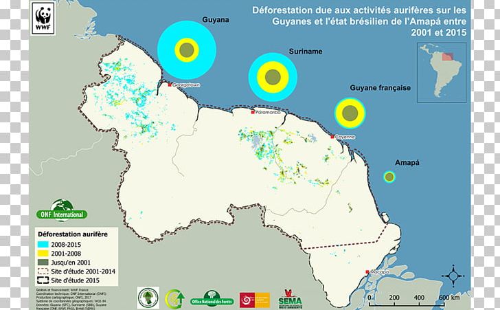 Guiana Shield Amazon Rainforest Exploitation Aurifère En Guyane Guiana Amazonian Park Amazonie PNG, Clipart, Amazon Rainforest, Area, Deforestation, Ecoregion, French Guiana Free PNG Download