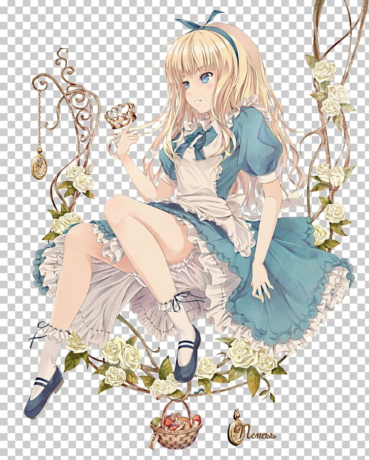 Alice in wonderland as anime