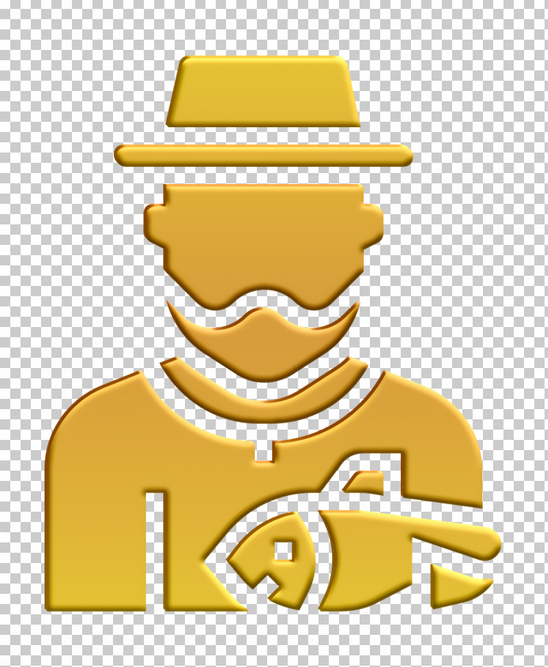 Jobs And Occupations Icon Fisherman Icon PNG, Clipart, Cartoon, Fisherman Icon, Hat, Headgear, Jobs And Occupations Icon Free PNG Download