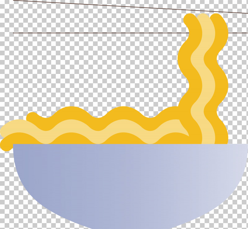 Noodles PNG, Clipart, Line, Noodles, Yellow Free PNG Download