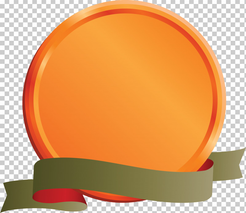 Emblem Ribbon PNG, Clipart, Emblem Ribbon, Orange, Peach Free PNG Download
