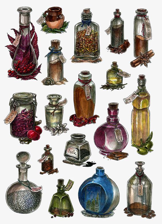 Alchemist Game Props Bottle PNG, Clipart, Animation, Game, Hand, Hand Painted, Modeling Free PNG Download