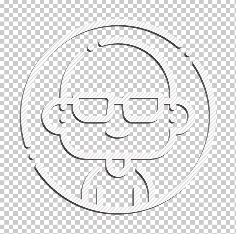 Man Icon Avatars Icon Bald Icon PNG, Clipart, Avatars Icon, Bald Icon, Black, Blackandwhite, Circle Free PNG Download