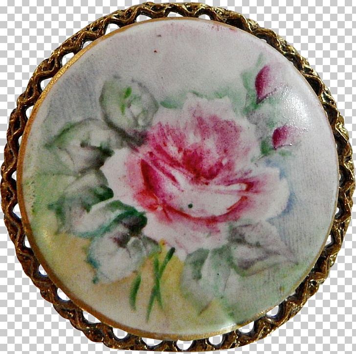 Plate Porcelain Rose Flower Brooch PNG, Clipart, Brooch, Cameo, Ceramic, Chinese Cuisine, Cup Free PNG Download
