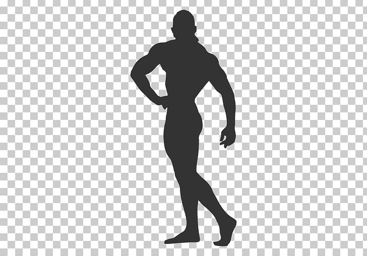 Silhouette Bodybuilding PNG, Clipart, Abdomen, Arm, Black, Black And White, Bodybuilding Free PNG Download