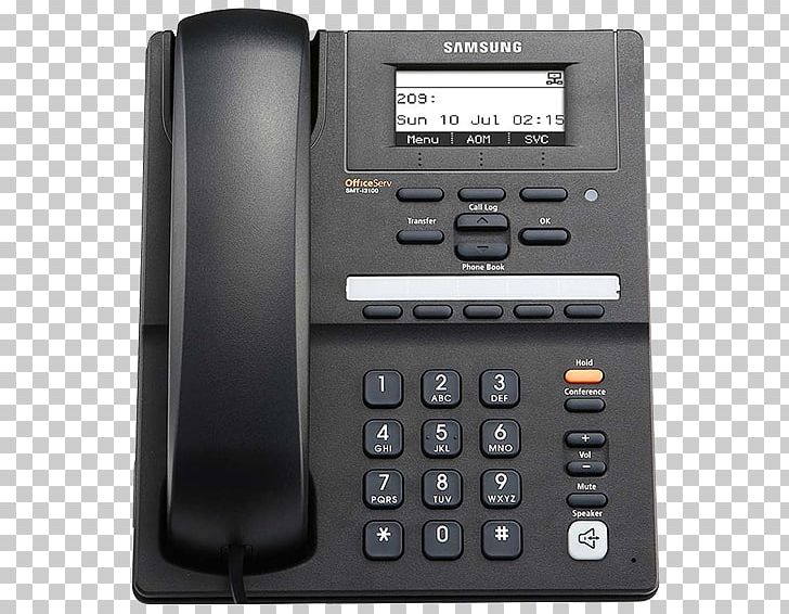Samsung Galaxy Business Telephone System VoIP Phone Handset PNG, Clipart, Answering Machine, Business Telephone System, Caller Id, Corded Phone, Electronics Free PNG Download