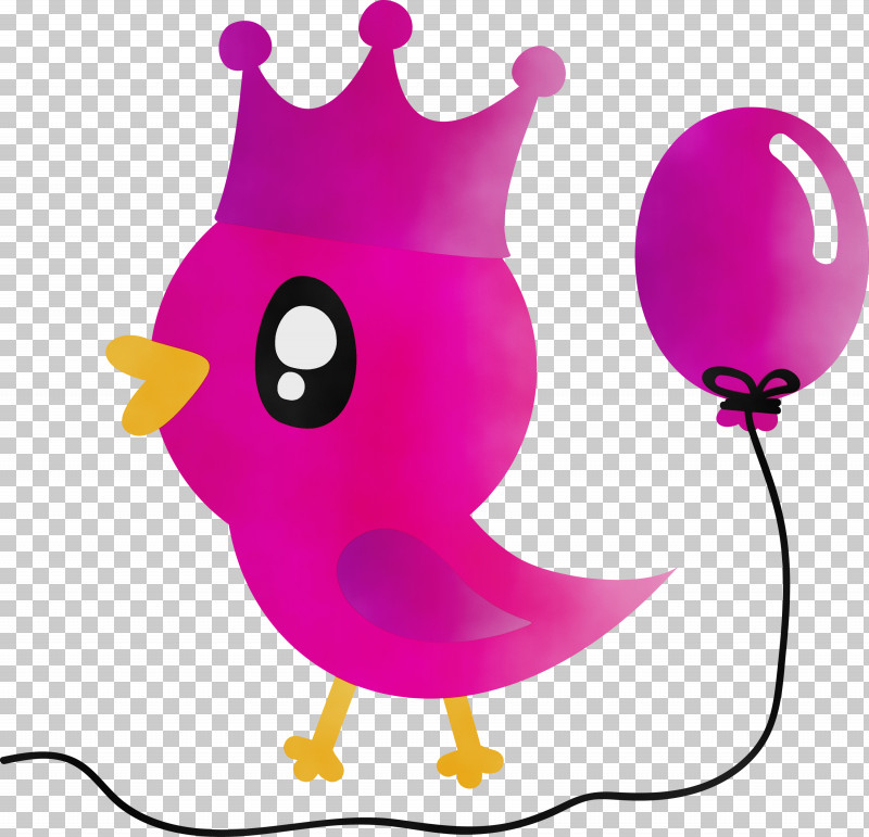 Pink Cartoon Magenta Bird PNG, Clipart, Bird, Cartoon, Cartoon Bird, Cute Bird, Magenta Free PNG Download