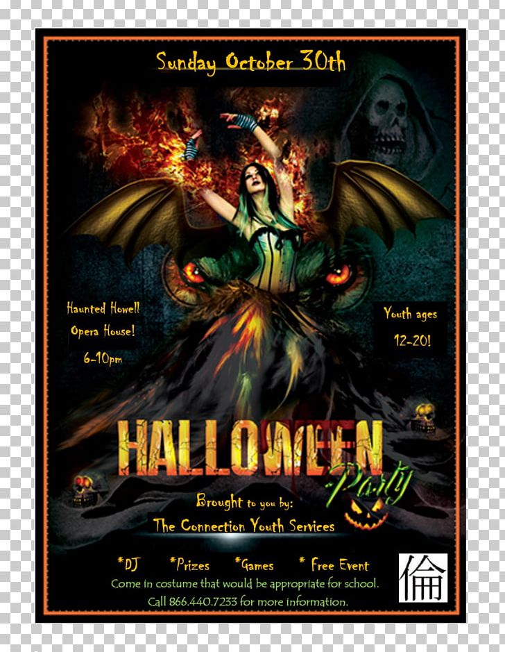 The Connection Youth Services Organization Poster RISE Project Halloween PNG, Clipart, Advertising, Aerial Hoop, Costume, Film, Graphic Design Free PNG Download