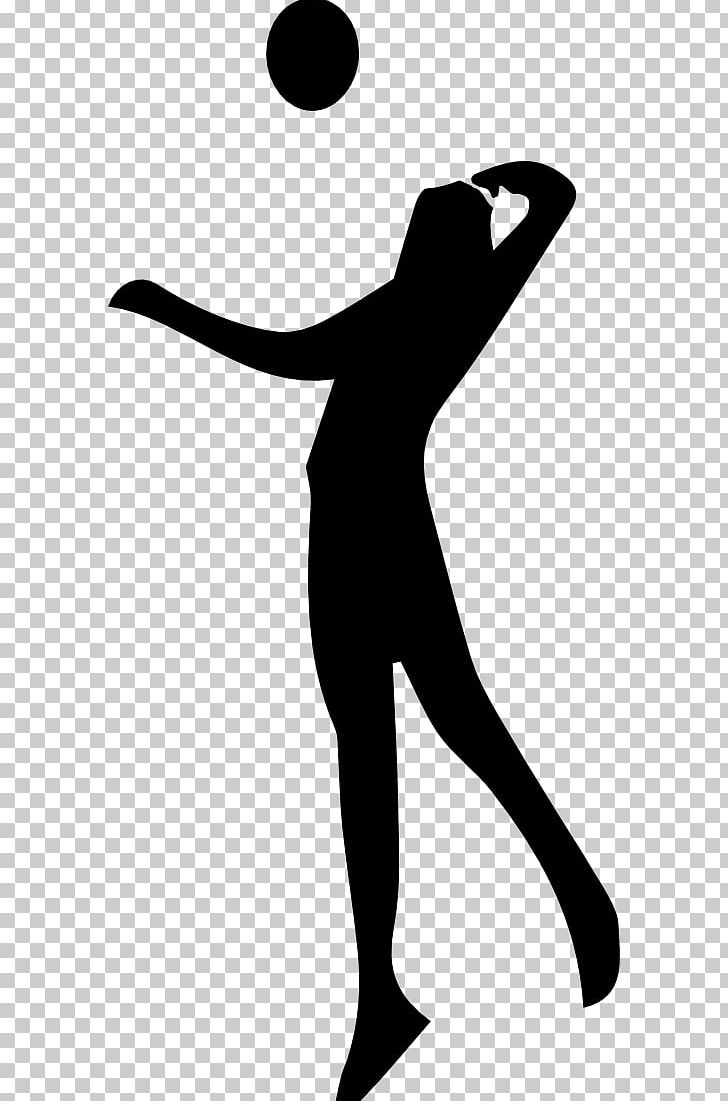 Volleyball Spiking PNG, Clipart, Artwork, Ball, Beach Volleyball, Black, Black And White Free PNG Download