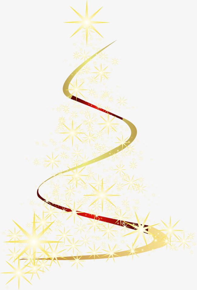 Golden Sparkling Christmas Tree PNG, Clipart, Botany, Christmas, Christmas Clipart, Christmas Tree, Decorative Free PNG Download