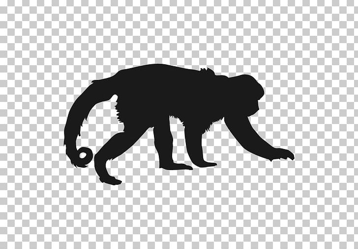 Gorilla Silhouette Photography PNG, Clipart, Animals, Art, Black, Black And White, Carnivoran Free PNG Download