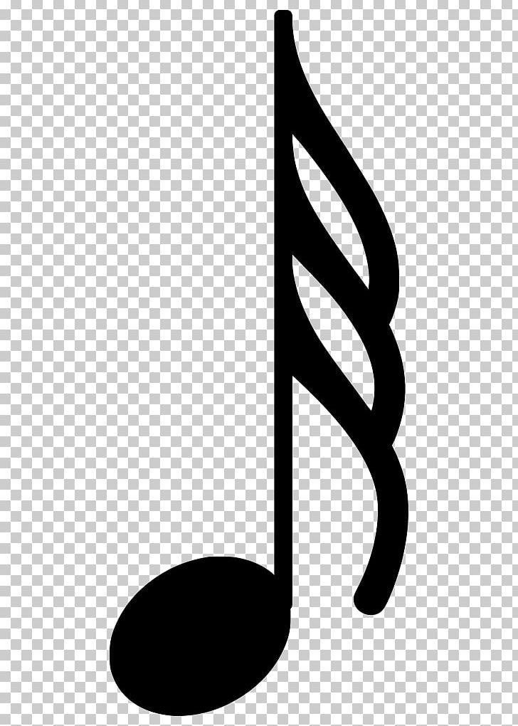Musical Note Sixty-fourth Note PNG, Clipart, Art, Black And White, Line, Melody, Monochrome Free PNG Download