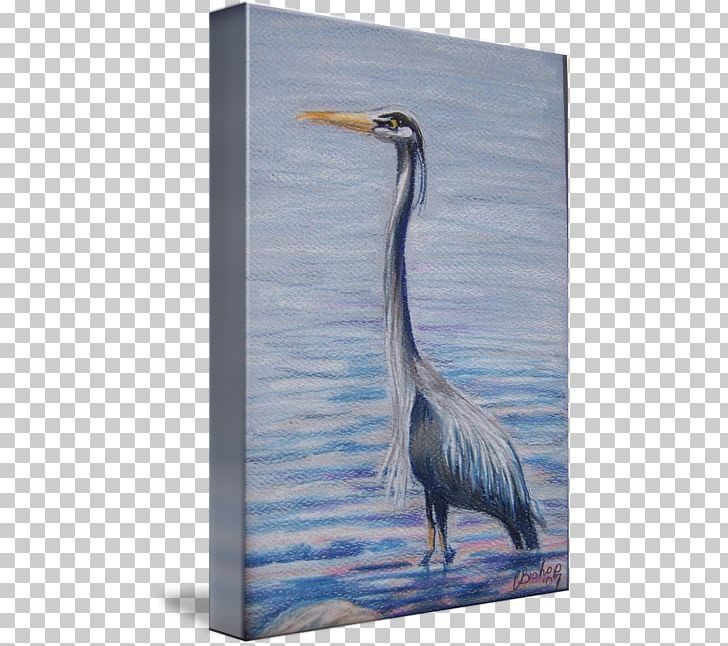 Heron Water Bird Painting Beak PNG, Clipart, Beak, Bird, Crane, Crane Like Bird, Fauna Free PNG Download