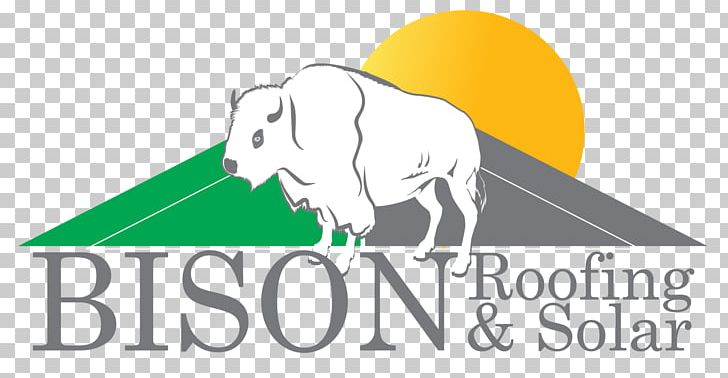 House Bison Roofing And Solar Cattle Energy PNG, Clipart, Area, Bison Logo, Bison Roofing And Solar, Brand, Cattle Free PNG Download