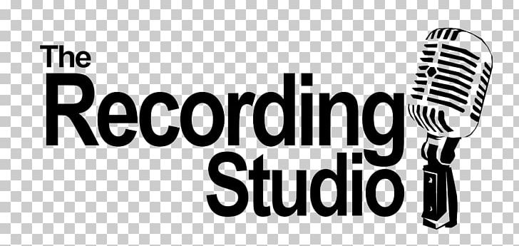 Microphone Logo Recording Studio Sound Recording And Reproduction PNG, Clipart, Audio, Audio Equipment, Black And White, Brand, Design Studio Free PNG Download