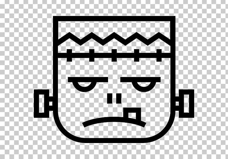 Frankenstein Halloween Computer Icons PNG, Clipart, Area, Black And White, Brand, Computer Icons, Download Free PNG Download