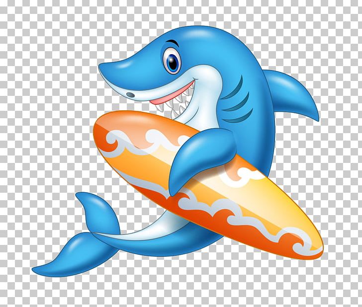 Shark Cartoon Surfboard Illustration PNG, Clipart, Animals, Blue, Cartoon Shark, Dolphin, Jane Free PNG Download