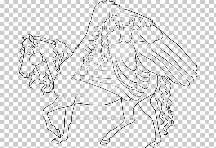 Line Art Drawing Horse Pegasus PNG, Clipart, Angle, Animals, Arm, Art, Artis Free PNG Download