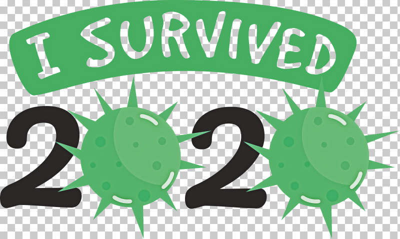 I Survived I Survived 2020 Year PNG, Clipart, Green, I Survived, Leaf, Line, Logo Free PNG Download