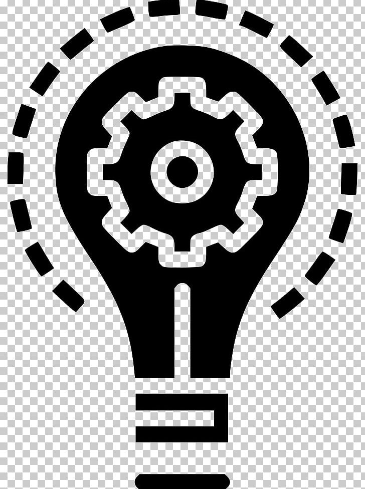 Incandescent Light Bulb Innovation Computer Icons Business PNG, Clipart, Black And White, Business, Circle, Computer Icons, Gear Free PNG Download