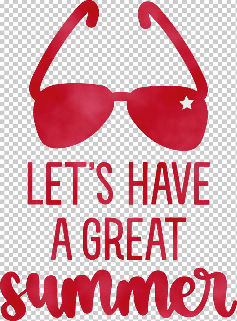 Sunglasses Goggles Logo Red Line PNG, Clipart, Geometry, Goggles, Great Summer, Happy Summer, Line Free PNG Download