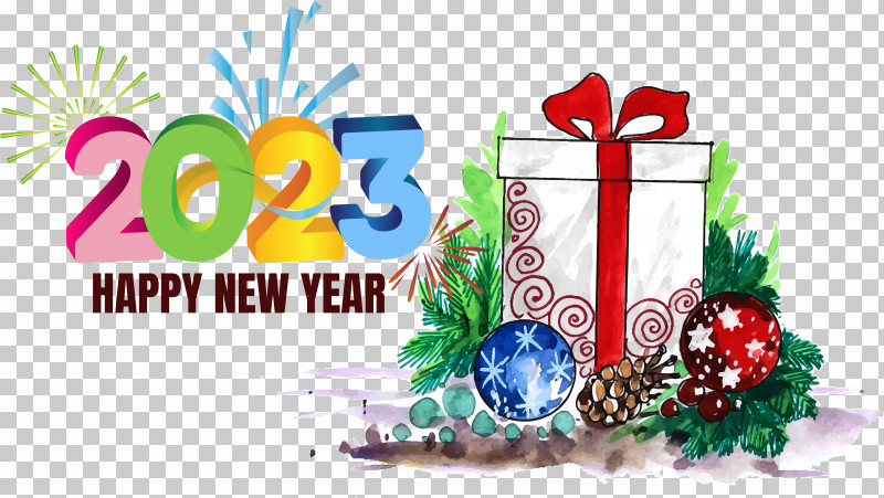 Happy New Year PNG, Clipart, 2023 Happy New Year, 2023 New Year, Happy New Year Free PNG Download