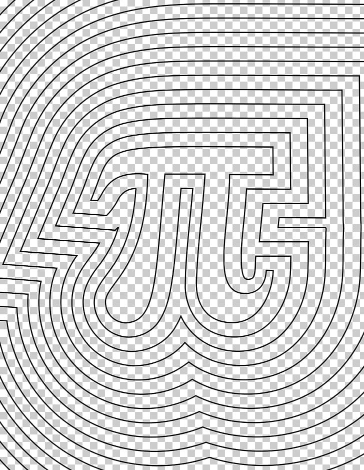 Pi Day Coloring Book Mathematics Symbol PNG, Clipart, Angle, Area, Black And White, Circle, Coloring Book Free PNG Download