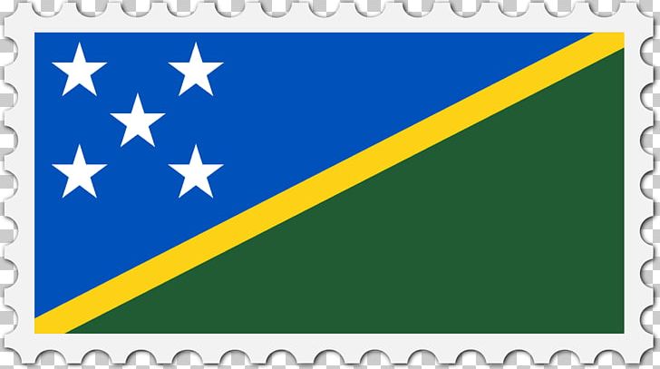 Flag Of The Solomon Islands PNG, Clipart, Angle, Area, Blue, Border, Brand Free PNG Download