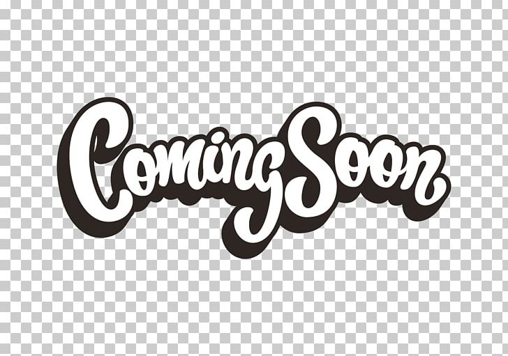 Lettering Logo Text PNG, Clipart, Art, Black And White, Brand, Come, Coming Soon Free PNG Download
