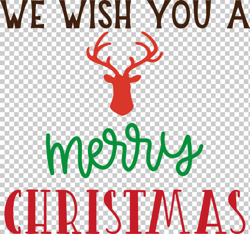 Merry Christmas Wish You A Merry Christmas PNG, Clipart, Deer, Line, Logo, M, Mathematics Free PNG Download